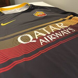 AS Roma Black and Yellow Jersey